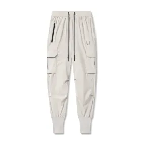 0825. Tetra-Lite™ Cargo High Rib Jogger - Stone "Reflective"