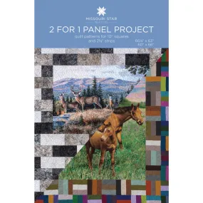 2 for 1 Panel Project Pattern by Missouri Star