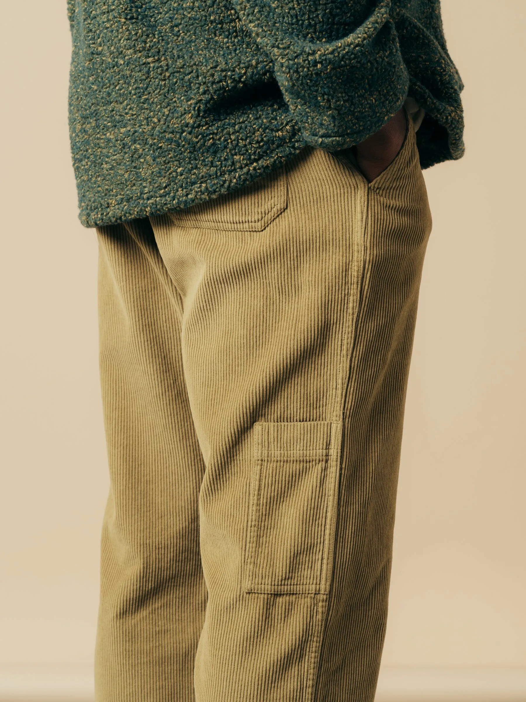 Aberlour Pant in Light Military Corduroy