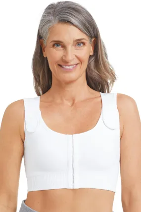 Amoena Sina Seamless Post-Surgical Bra, White (45007)