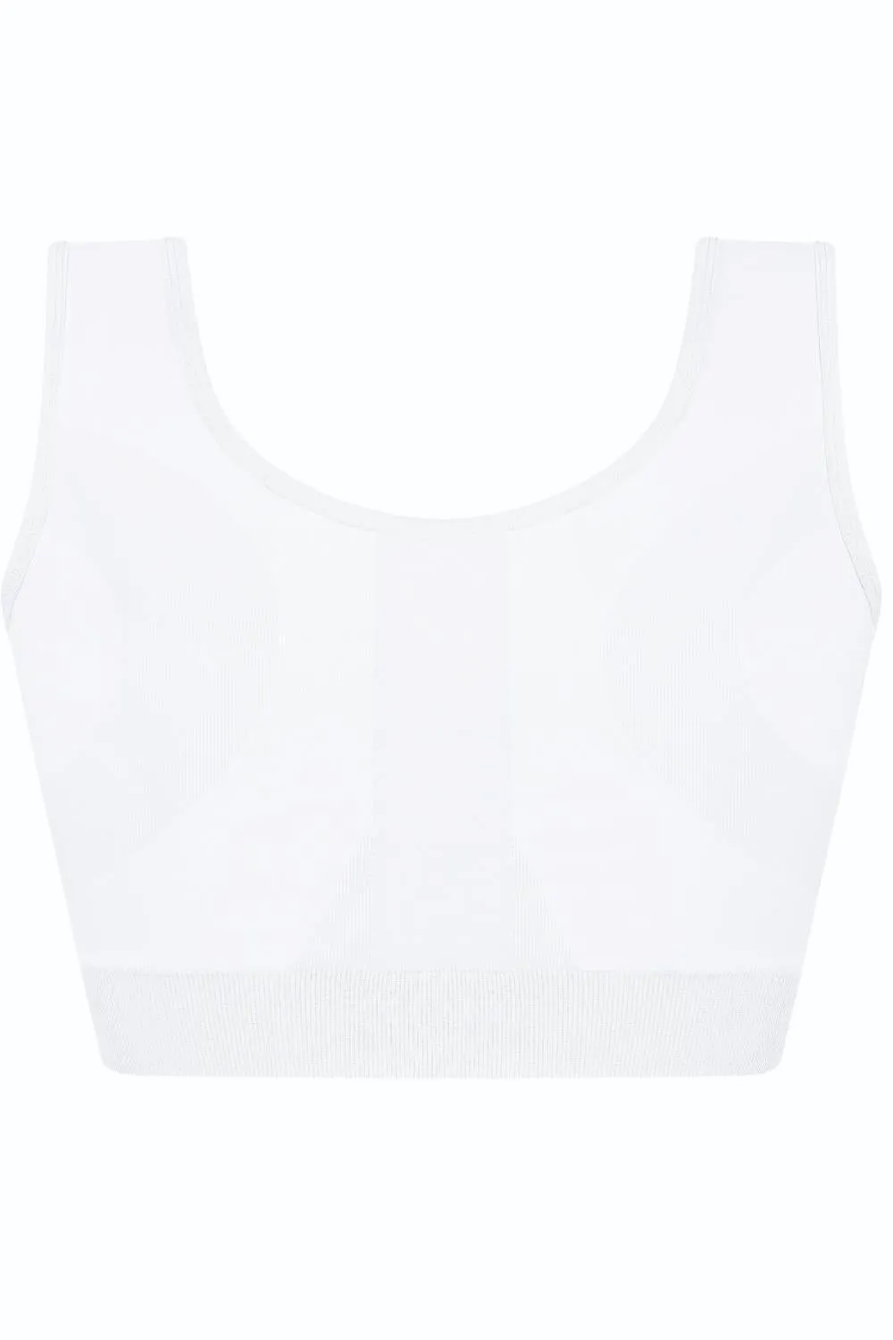 Amoena Sina Seamless Post-Surgical Bra, White (45007)