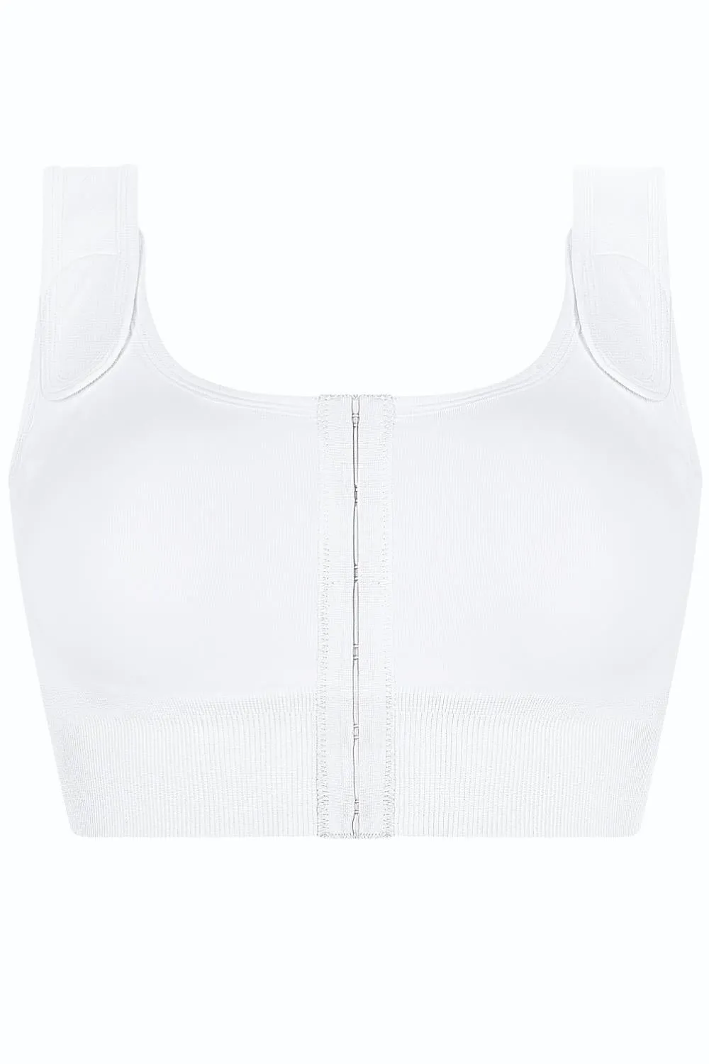 Amoena Sina Seamless Post-Surgical Bra, White (45007)