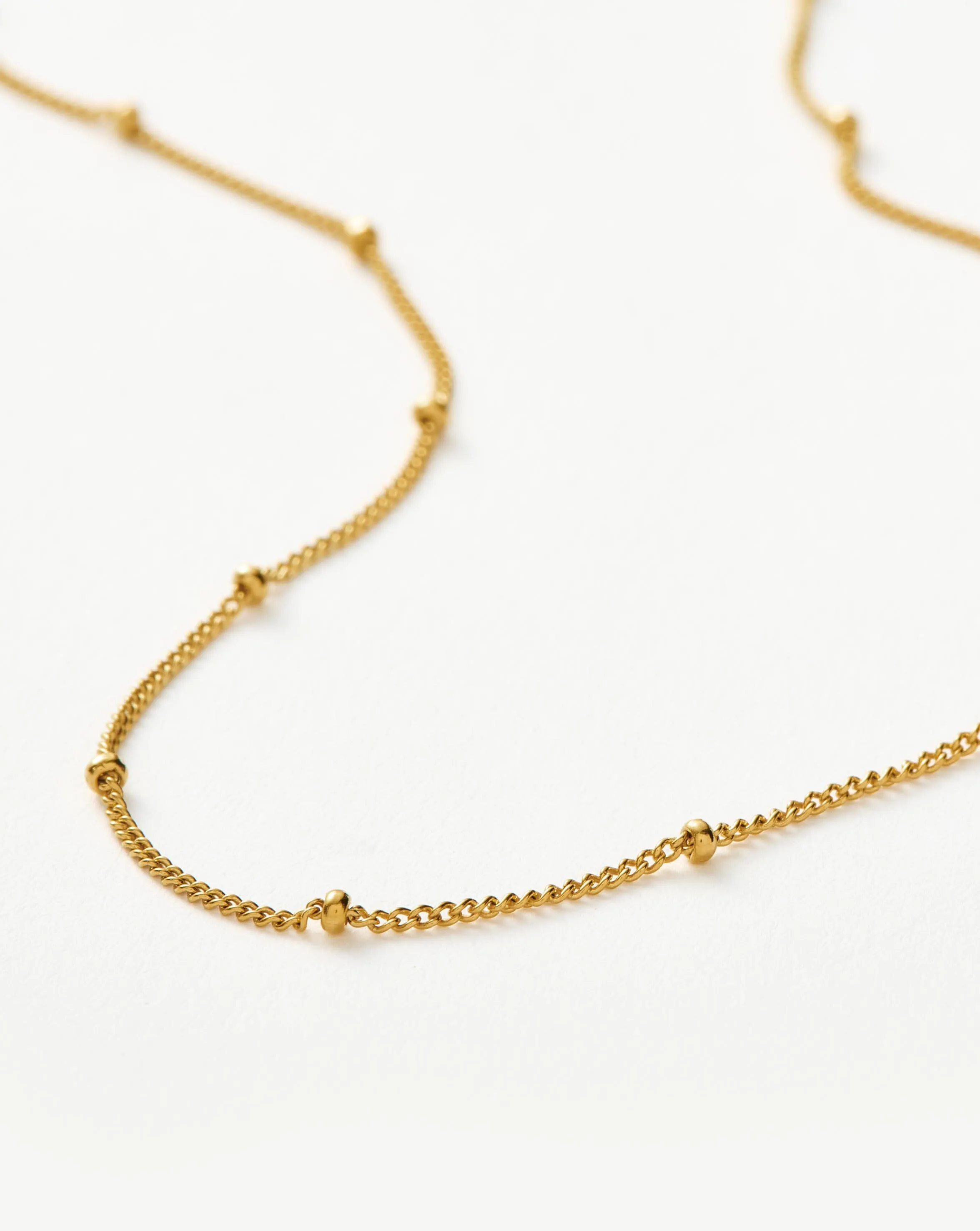 Bobble Chain Choker | 18ct Gold Vermeil