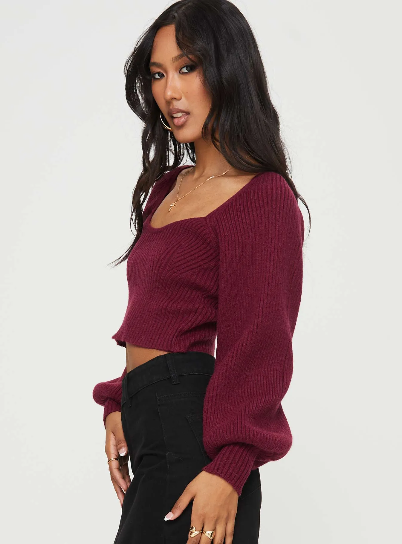 Bohemia Sweater Burgundy