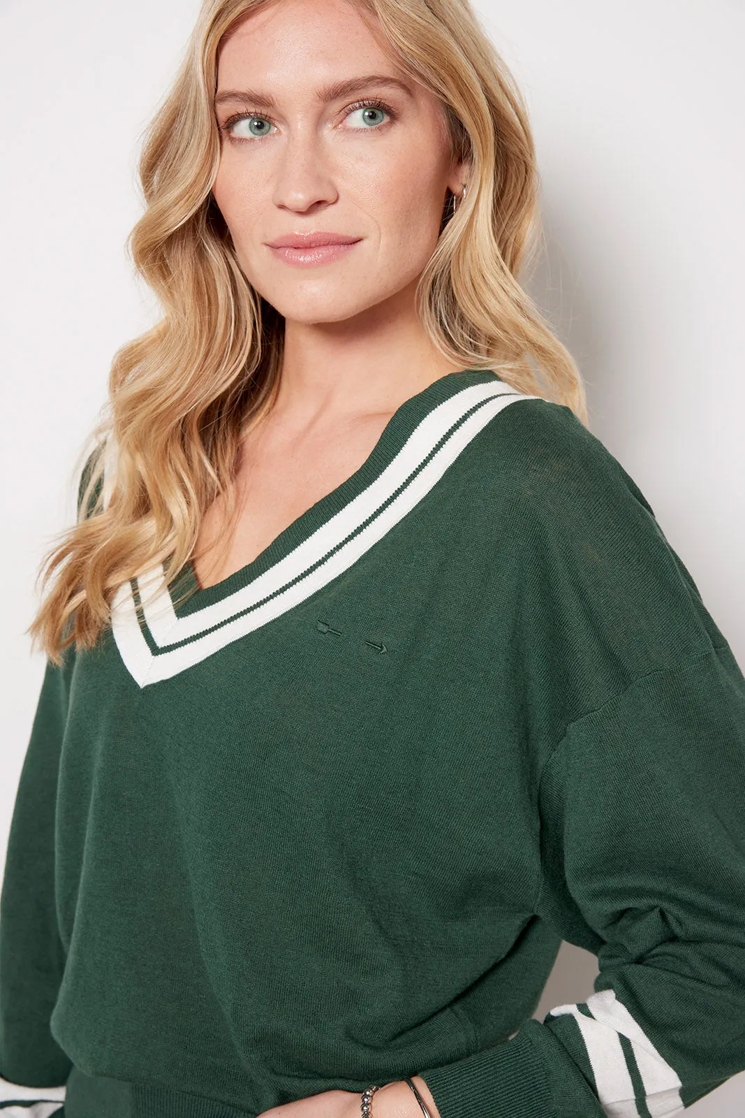 Bonita Knit Crew Pullover