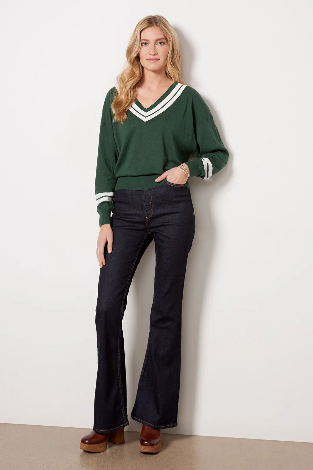 Bonita Knit Crew Pullover