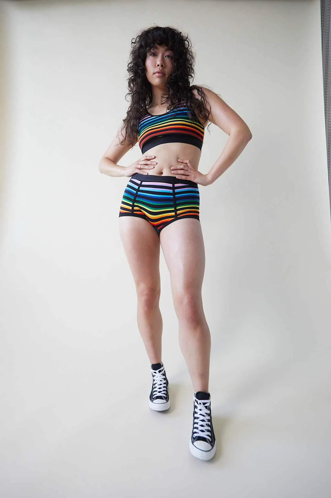 Boy Shorts - Progress Pride Stripes