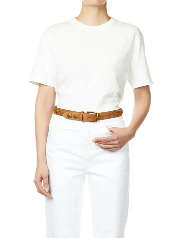 Ceinture Gaucho Belt in Tabac