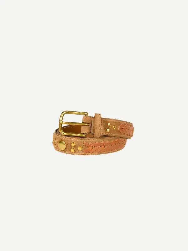 Ceinture Gaucho Belt in Tabac