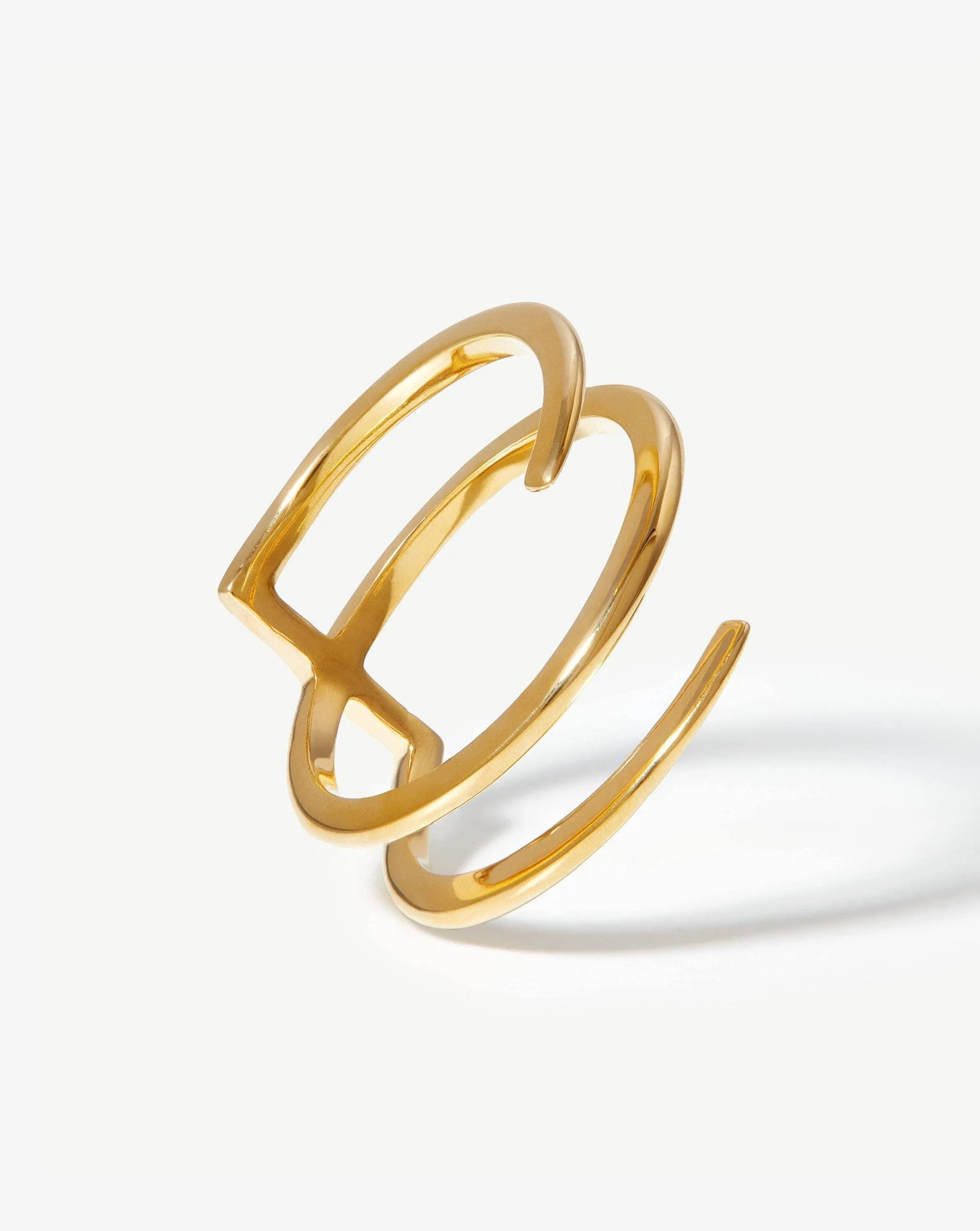 Claw Lacuna Ring | 18k Gold Vermeil