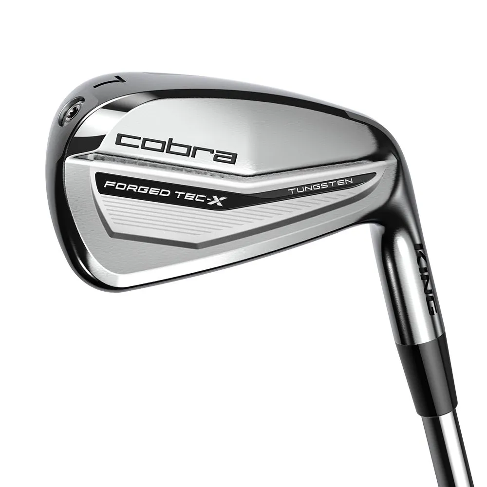 Cobra KING Forged Tec X Irons - Steel Shaft - 2022