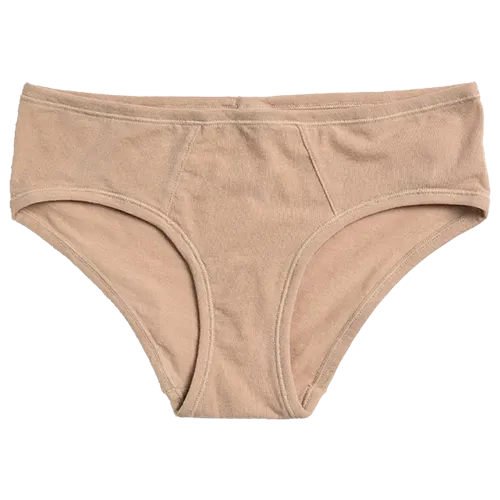 Cotton Brief in Buff (Pack)