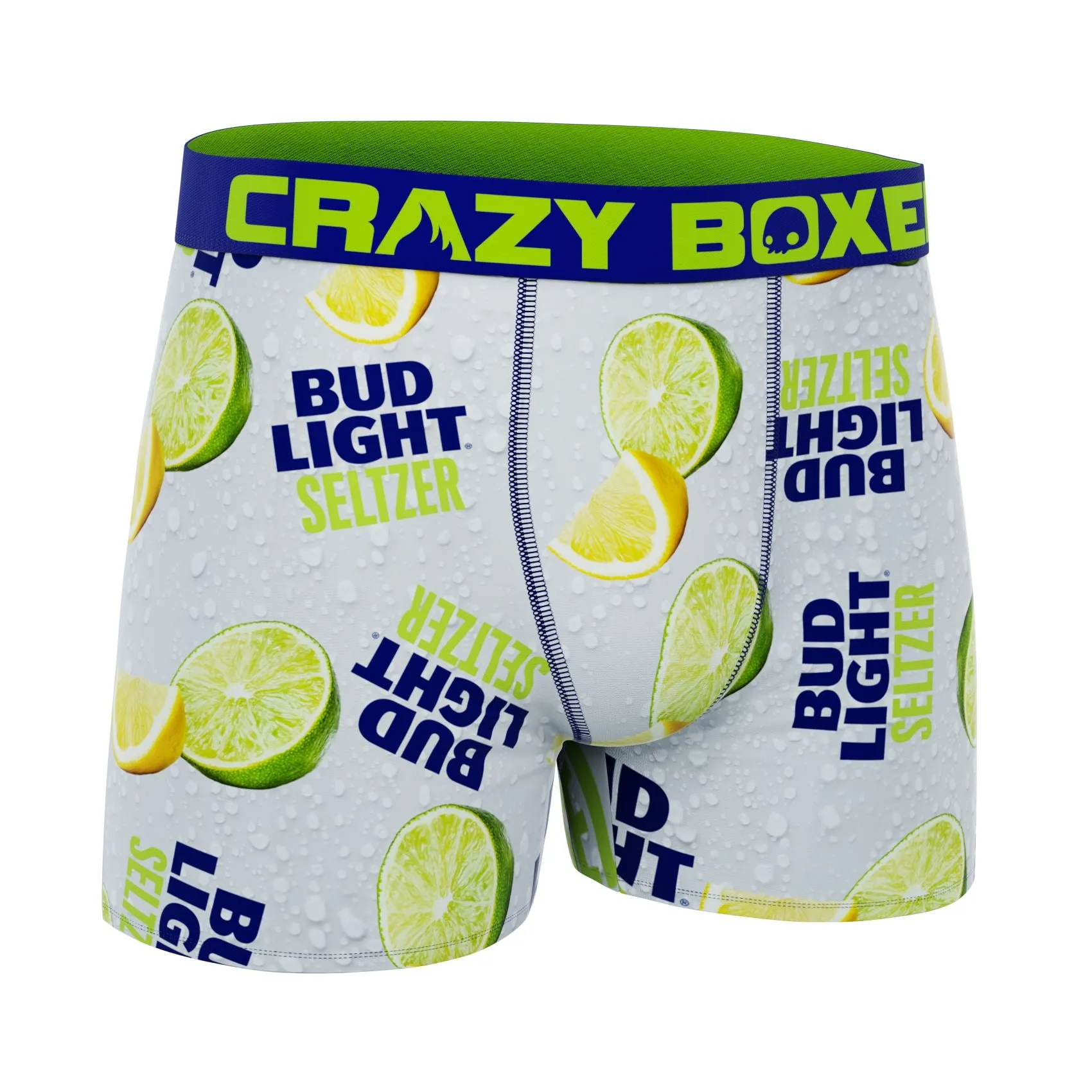 CRAZYBOXER Bud Light Lime Men's Boxer Briefs