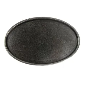 CTM® Blank Oval Belt Buckle