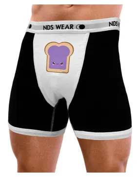 Cute Matching Design - PB and J - Jelly Mens Boxer Brief Underwear by TooLoud