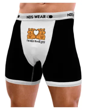 Cute Squirrels - I‘m Nuts About You Mens Boxer Brief Underwear by TooLoud