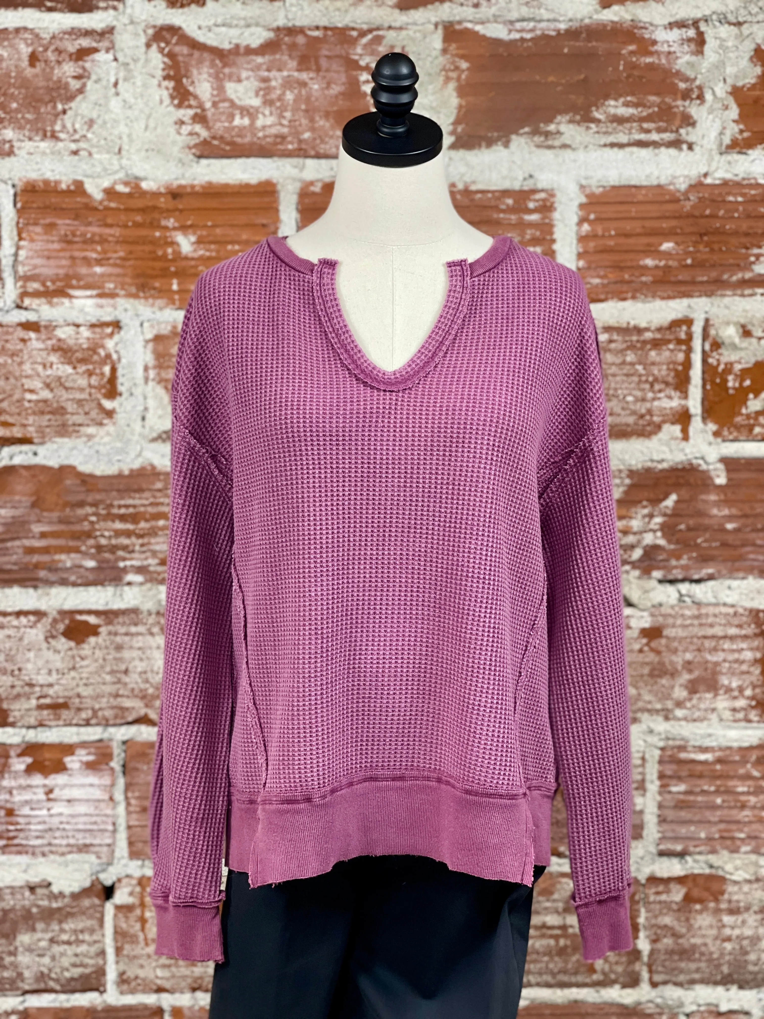 Dear John Zyra Top in Purple