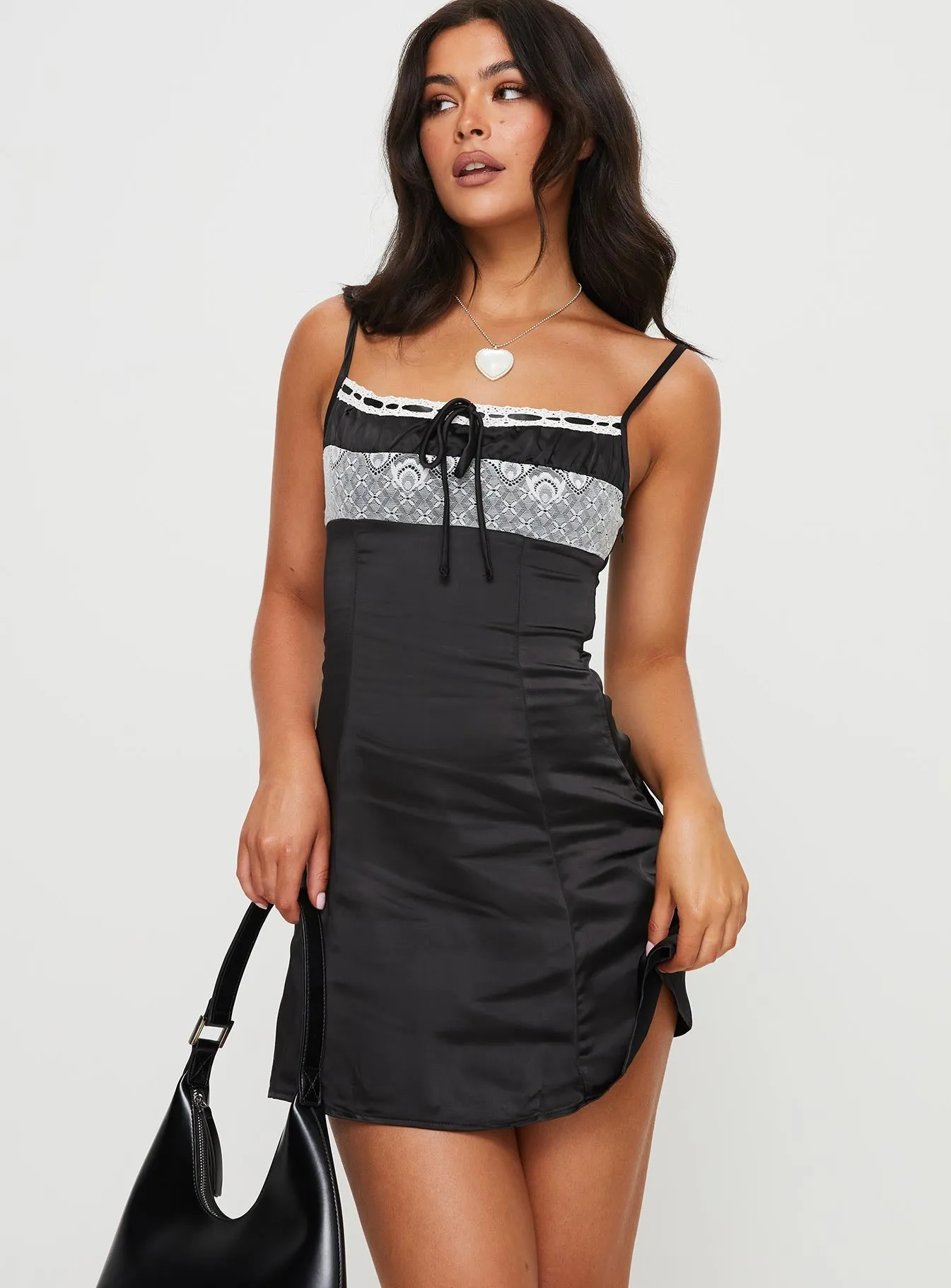 Dorisa Mini Dress Black