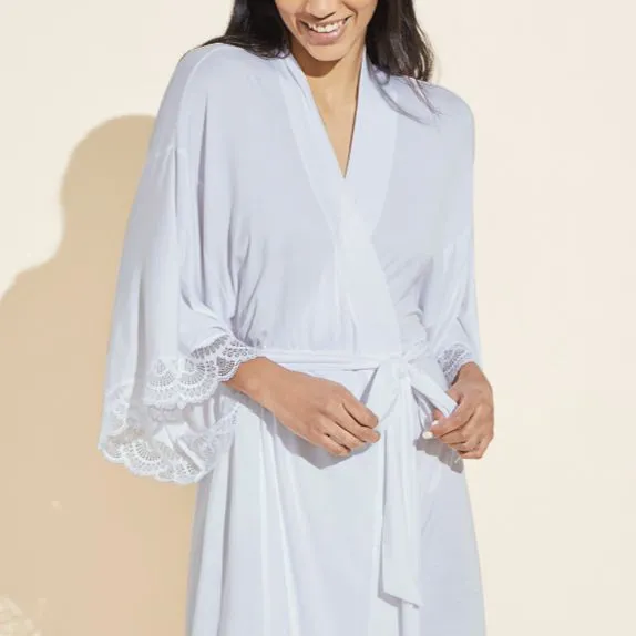 Eberjey Mariana Kimono Robe in Ice Blue R1710KN