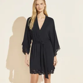 Eberjey Naya Robe in Black R1912