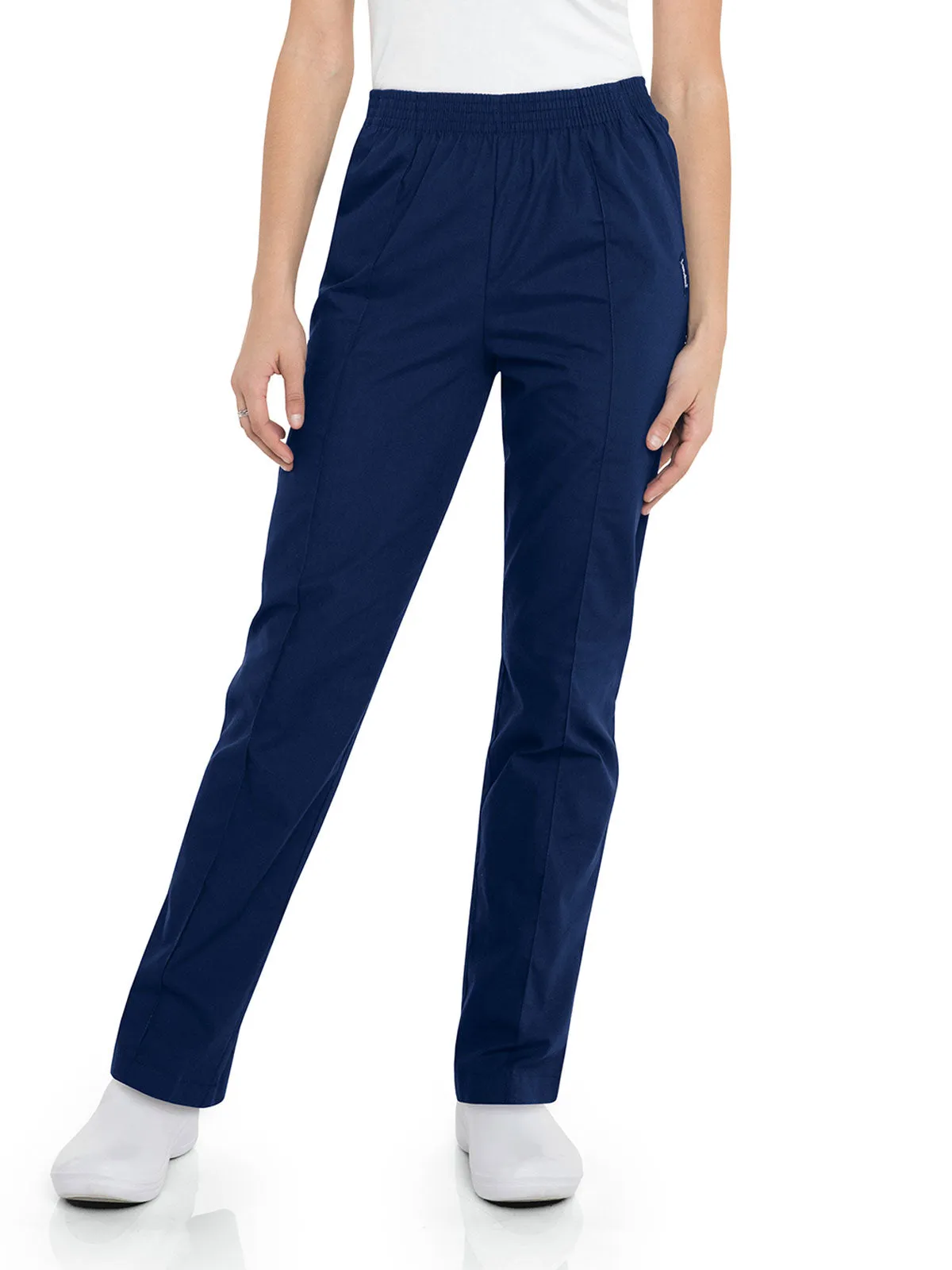 Essentials - Women's Classic Fit Elastic Waist Scrub Pants [2]