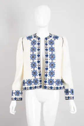 Folk Embroidered Star Jacket