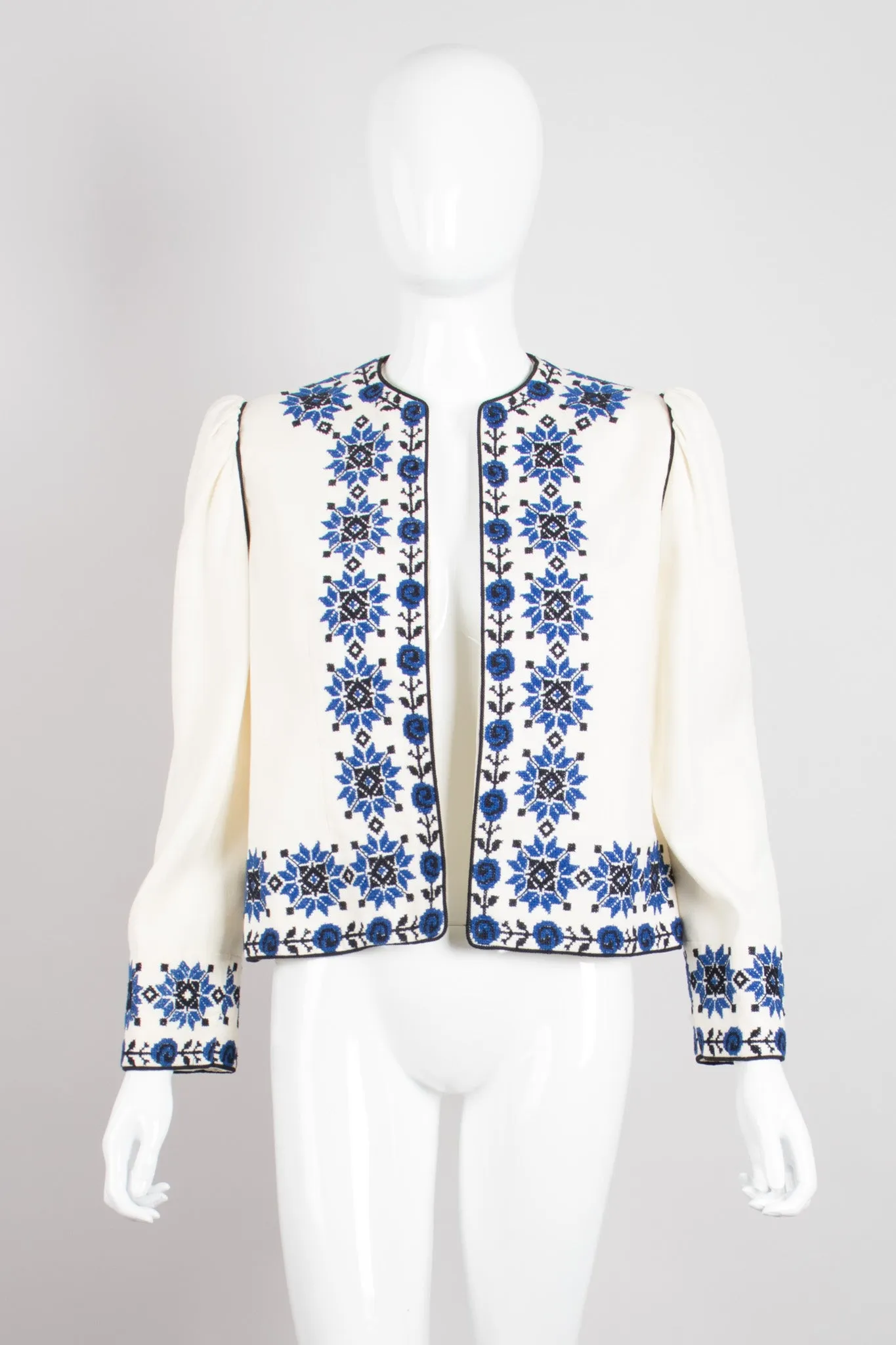 Folk Embroidered Star Jacket