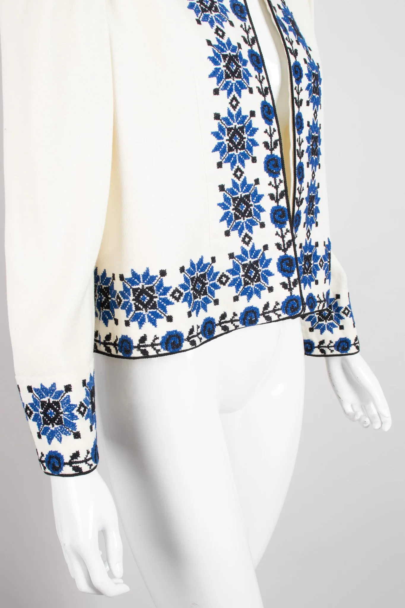 Folk Embroidered Star Jacket