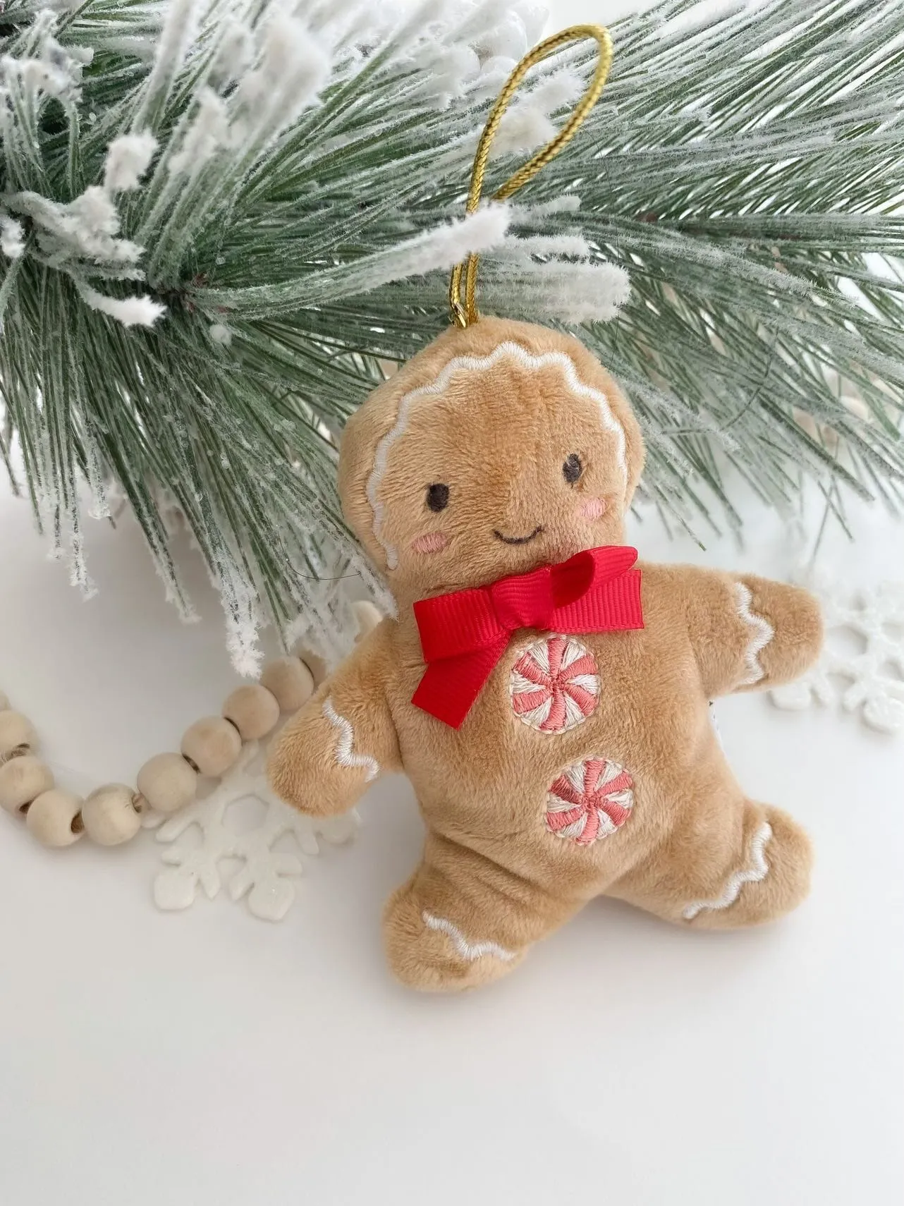 Gingerbread Couple Ornaments