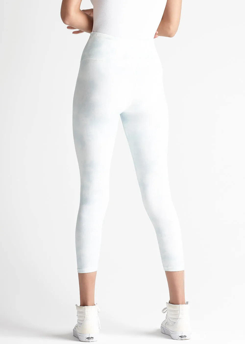 Gloria 7/8 Ankle Shaping Legging White - Cotton Stretch