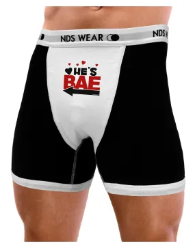 He's BAE - Left Arrow Mens Boxer Brief Underwear