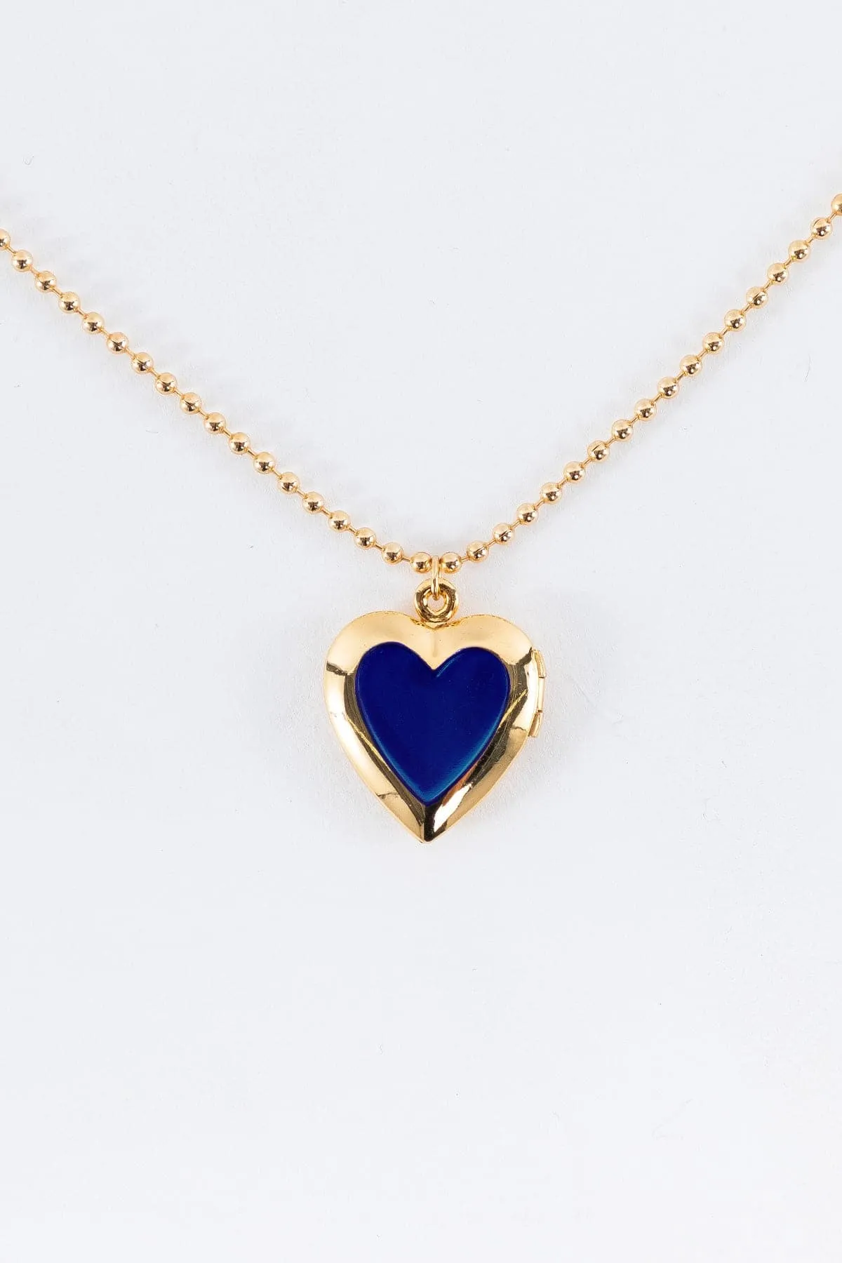 JWLEHL - Enameled Heart Locket