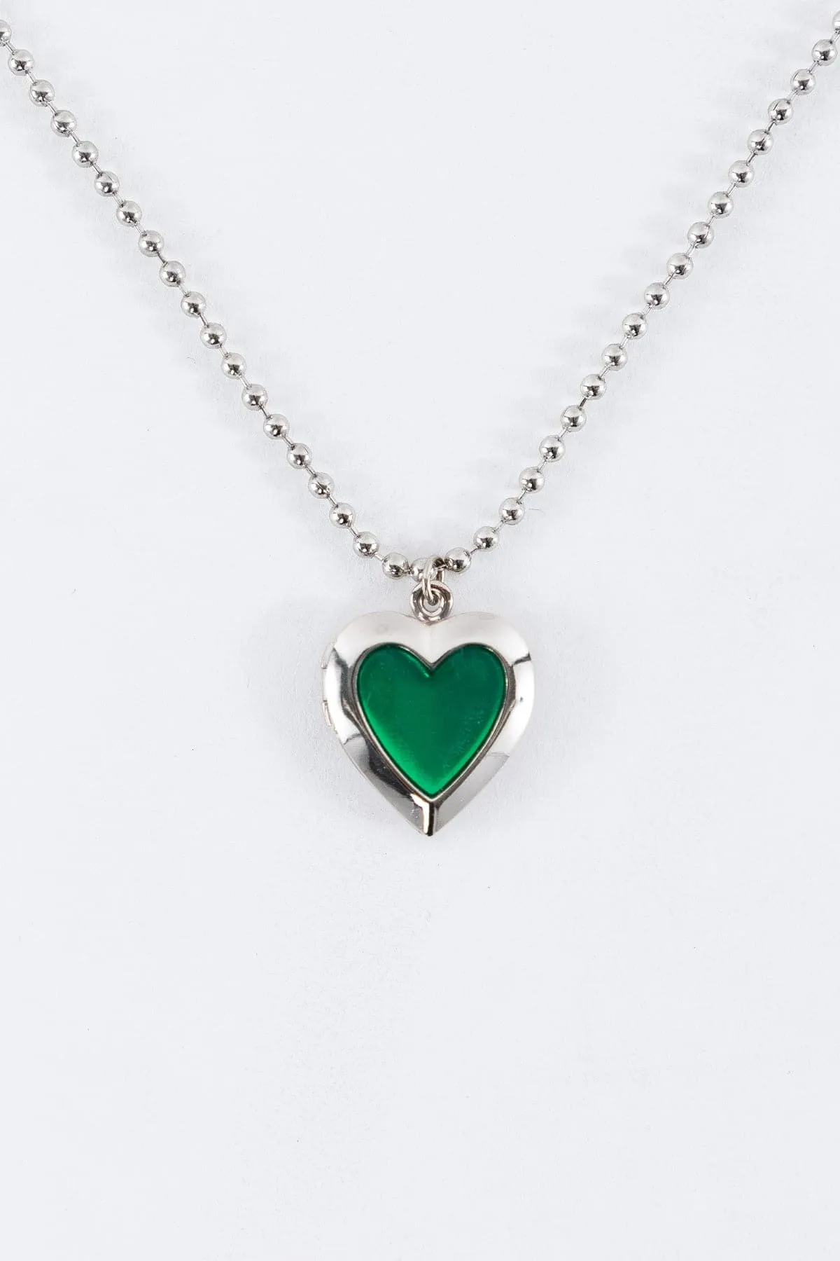 JWLEHL - Enameled Heart Locket