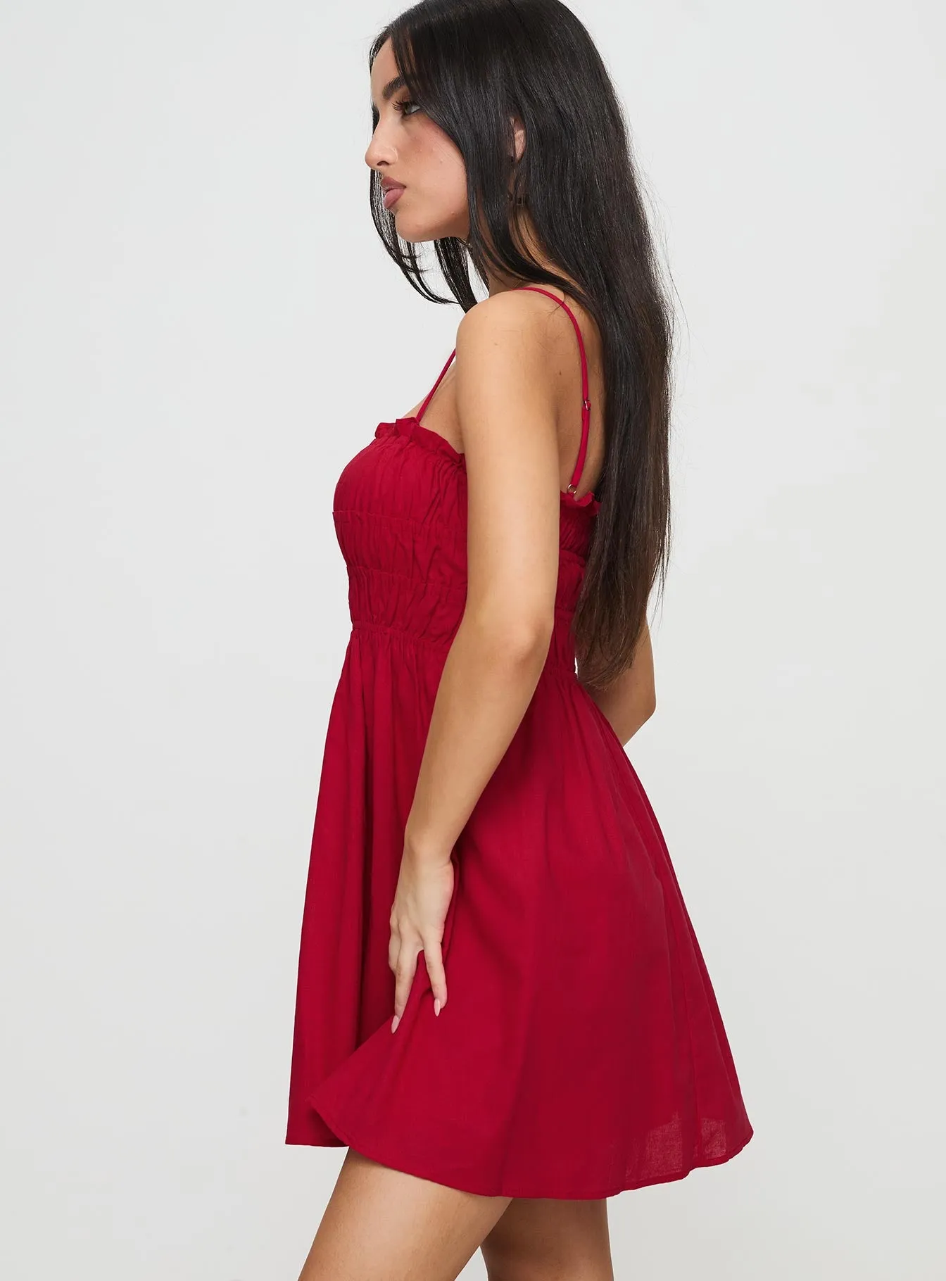 Ketzia Mini Dress Red