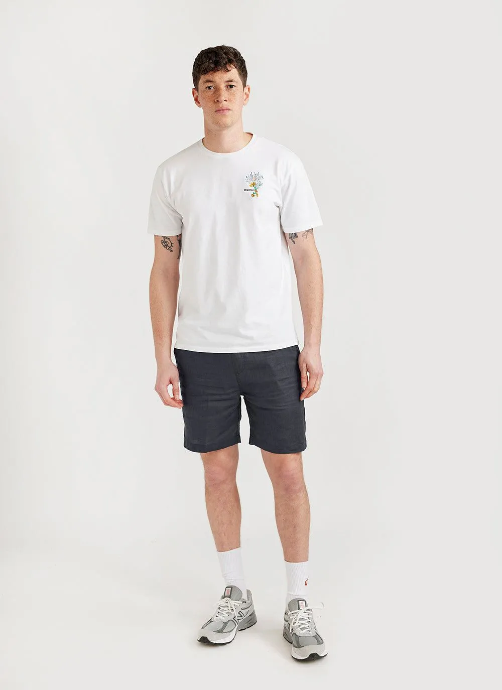 Linen Shorts | Black