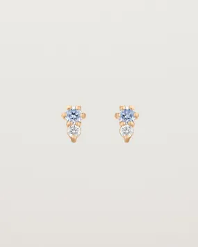 Lottie Studs | Ceylon Sapphires & Diamonds