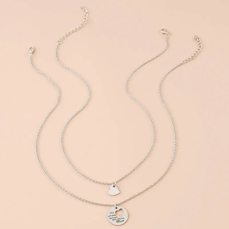 Love you MOM Unity Necklace (2 Necklaces)