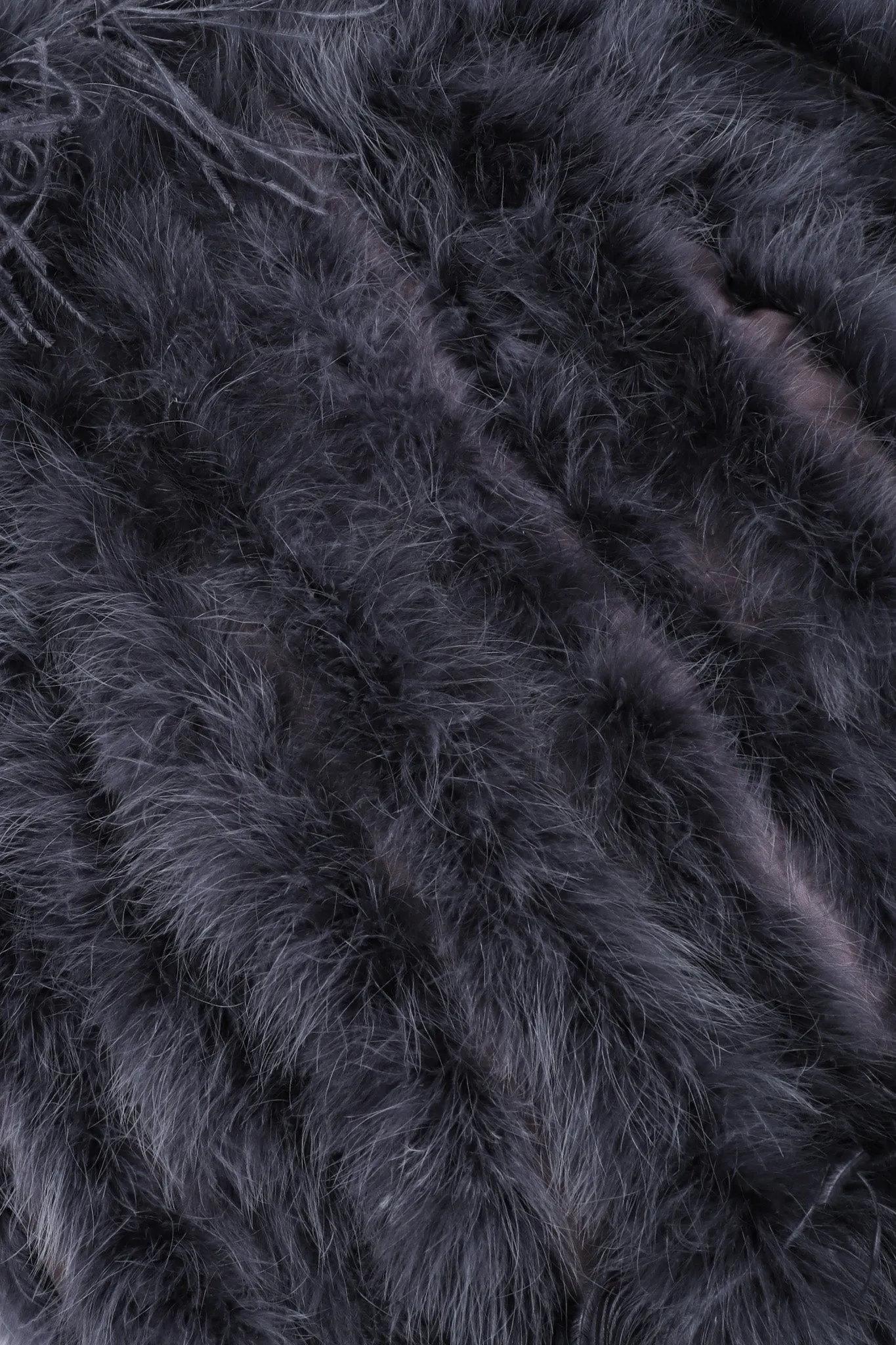 Marabou & Ostrich Feather Jacket