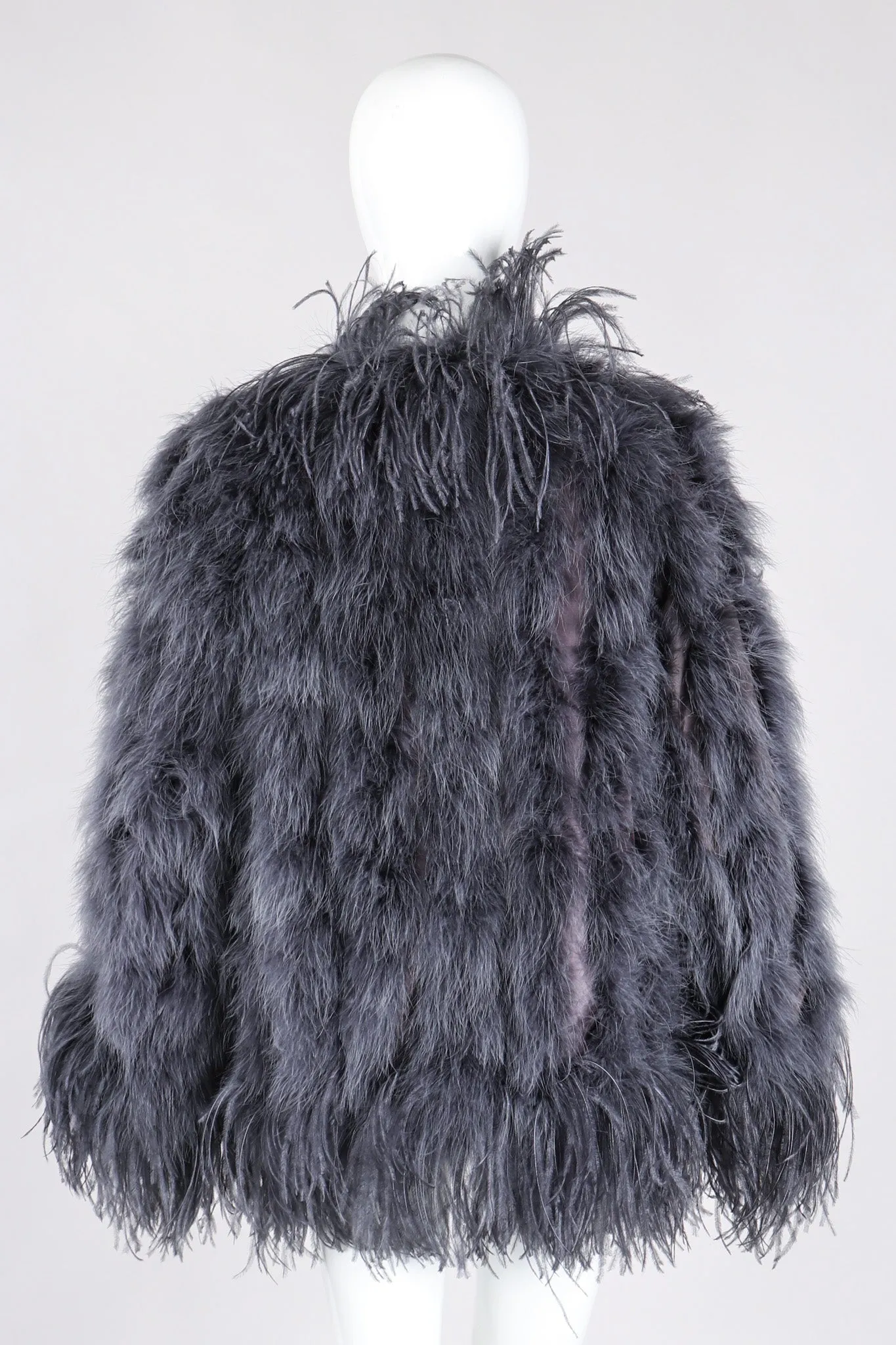 Marabou & Ostrich Feather Jacket