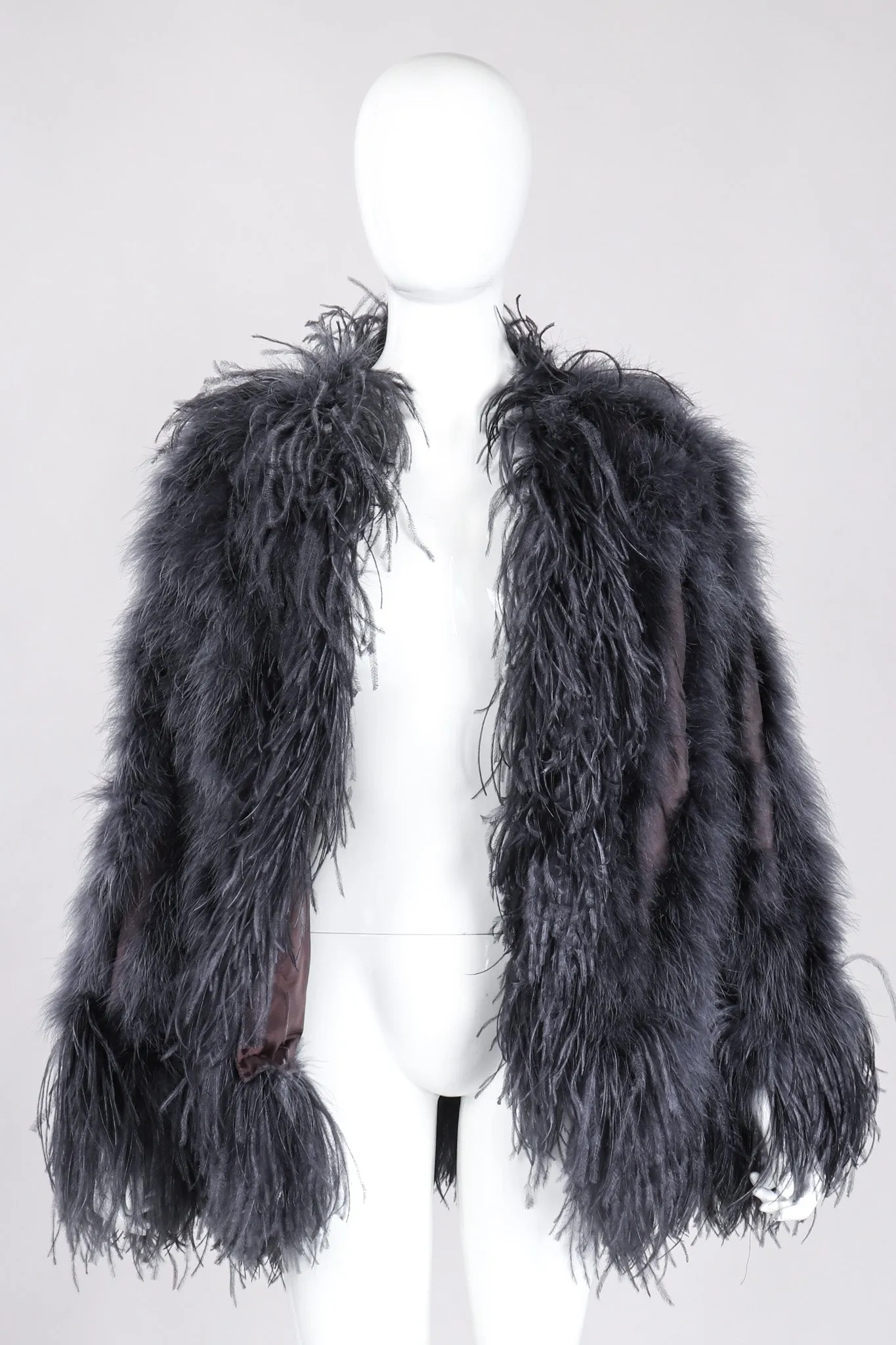 Marabou & Ostrich Feather Jacket