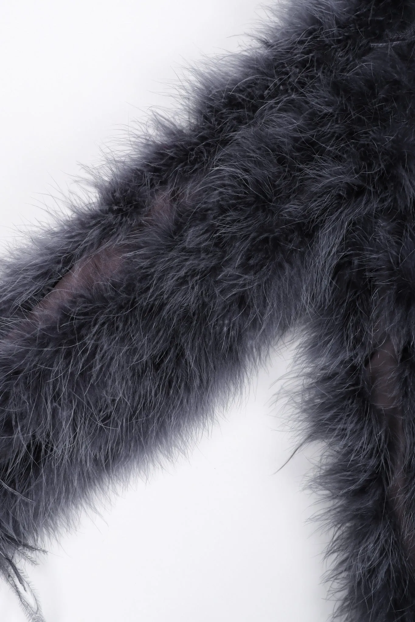 Marabou & Ostrich Feather Jacket