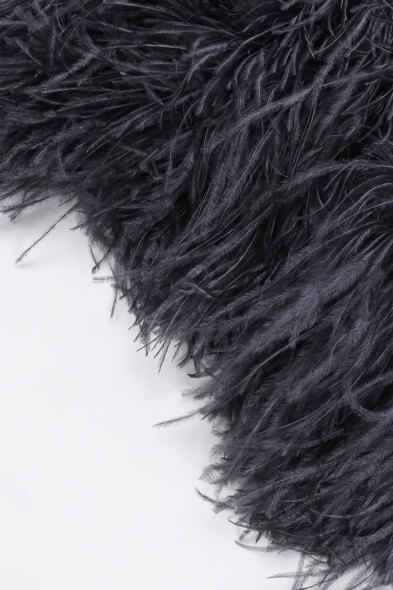 Marabou & Ostrich Feather Jacket