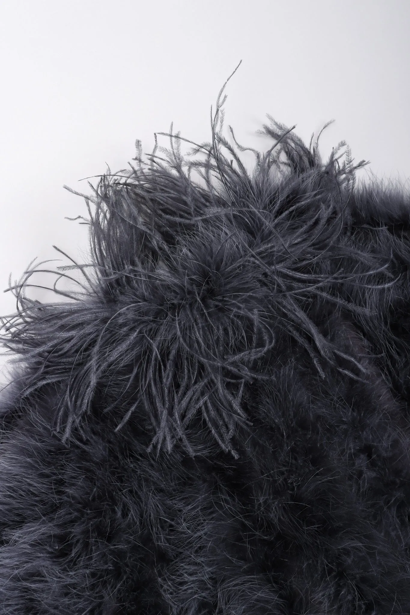 Marabou & Ostrich Feather Jacket