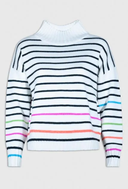 Md'M Striped Knitted Sweater