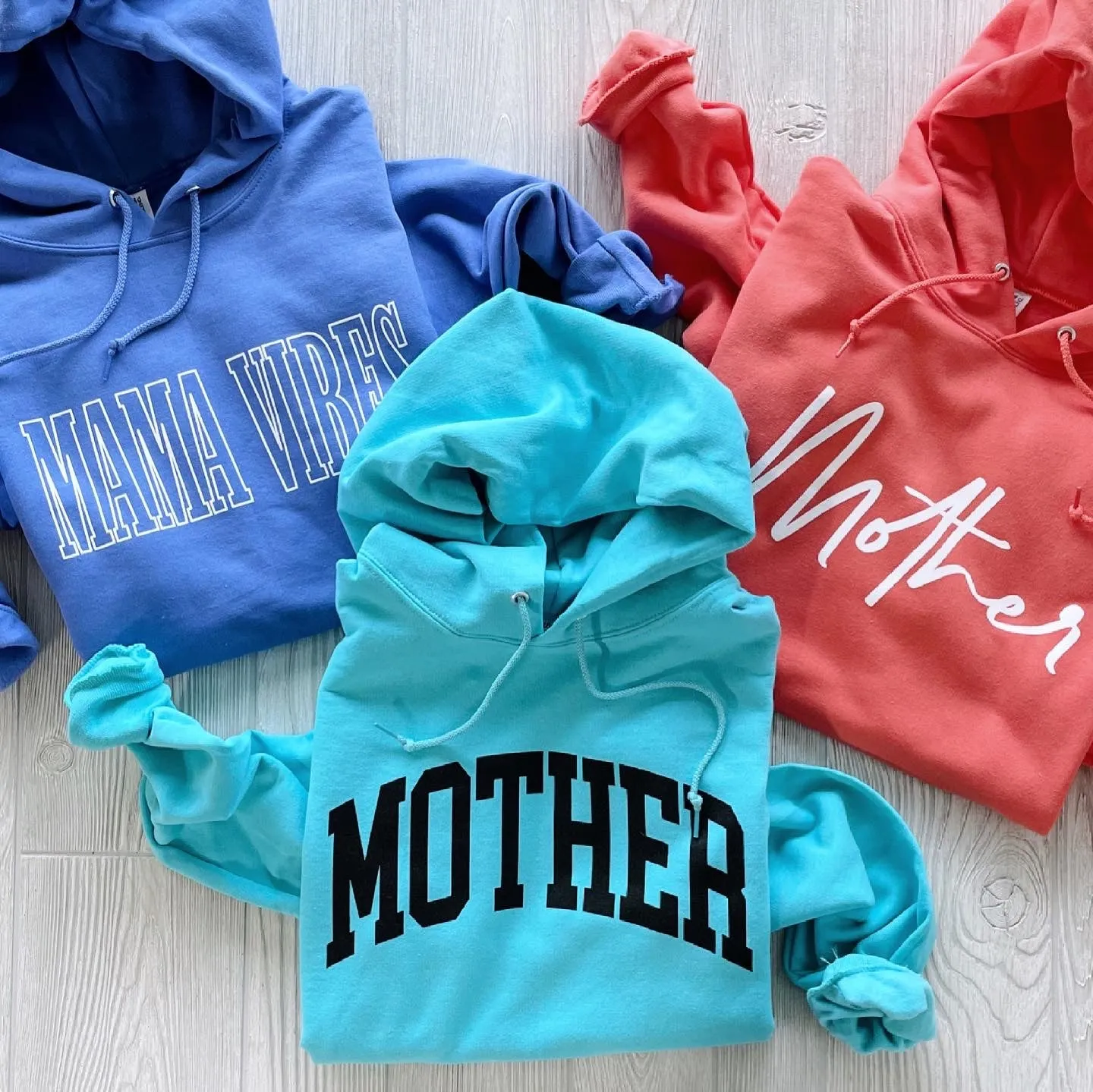 MOTHER • Aqua Hoodie