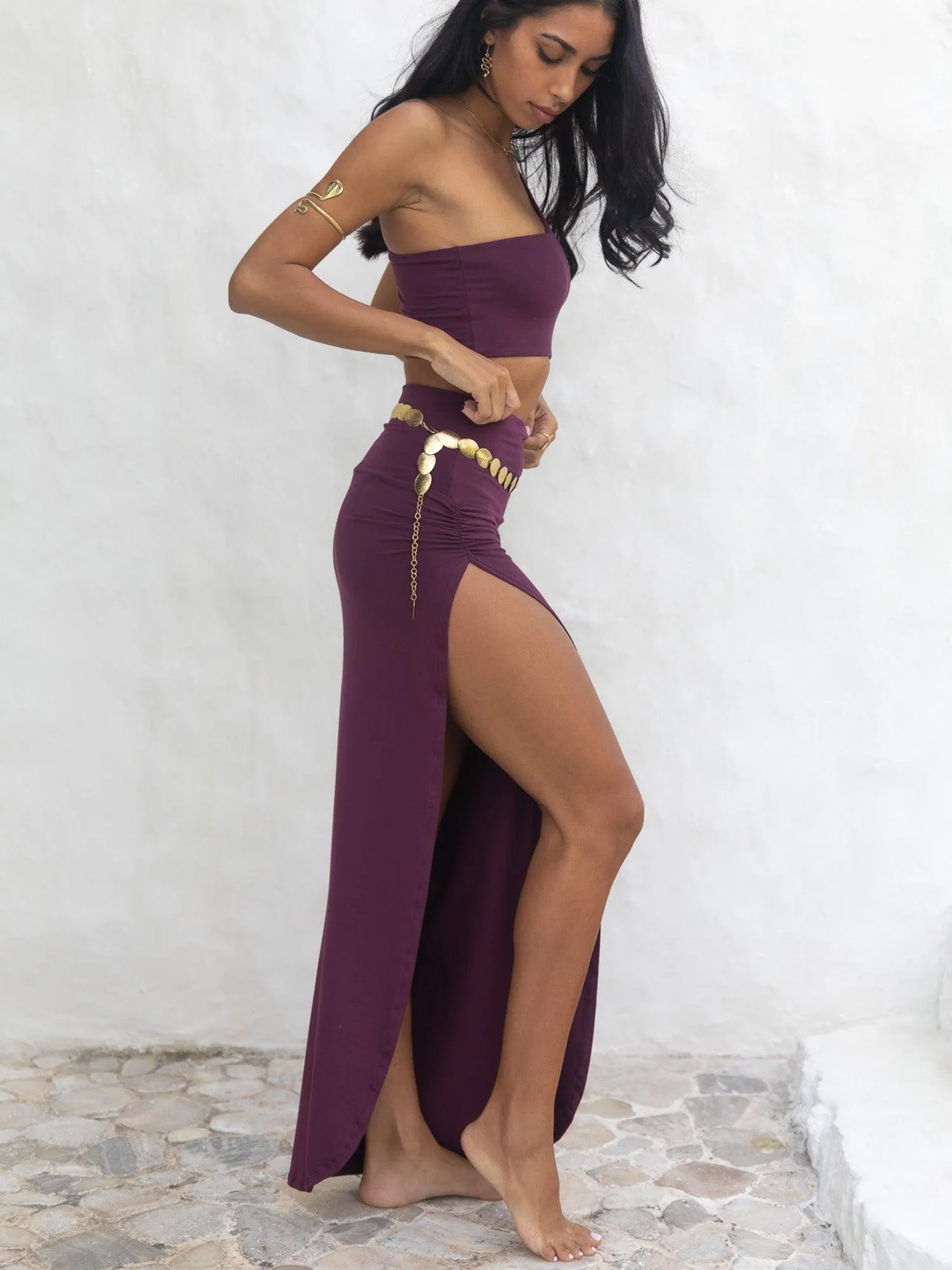 Nefertiti Skirt - Amethyst Purple