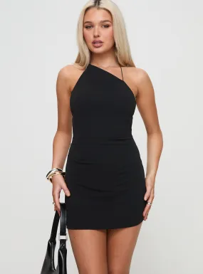 Plus One Mini Dress Black