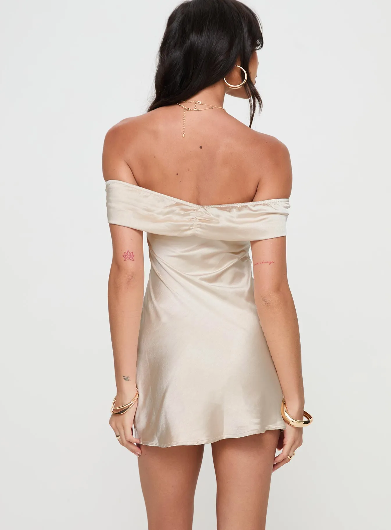 Sadee Mini Dress Champagne