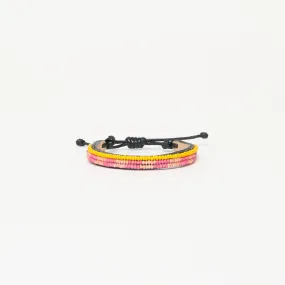 Skinny Mstari Bracelet - Pink/Orange