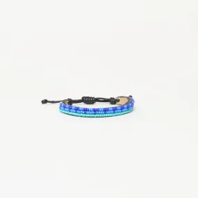 Skinny Piramidi Bracelet - Blue Multi